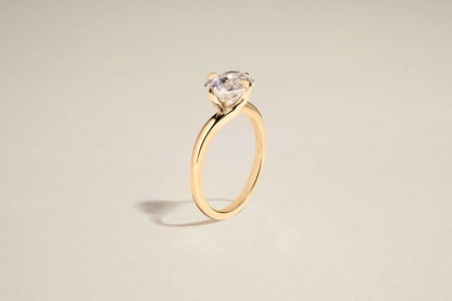 2.05 Carat Old Mine Brilliant Diamond Nodo Ring