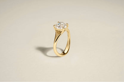 2.25 Carat Old Mine Brilliant Diamond Dea Ring