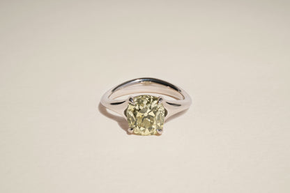 3.07 Carat Old Mine Brilliant Cut Diamond